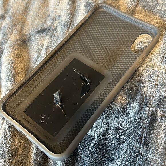 Loopy black glitter iPhone XS MAX case - Picture 4 of 4